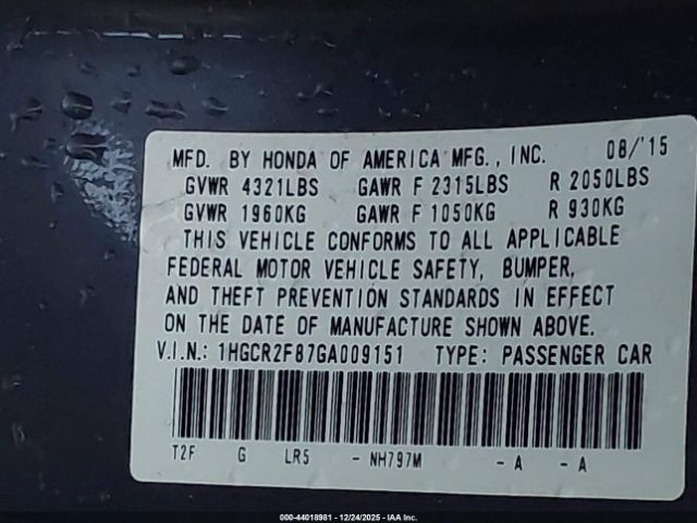 Honda Accord Ex-l Image 5