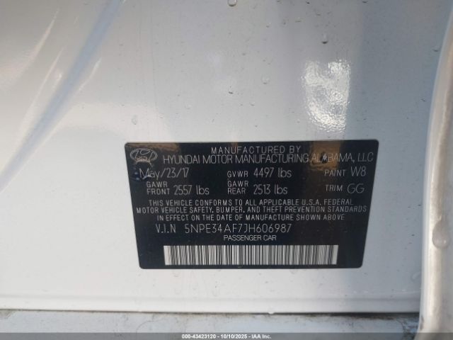 Hyundai SONATA Sel Image 9