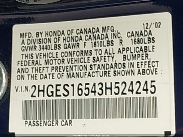 Honda Civic Lx Image 9