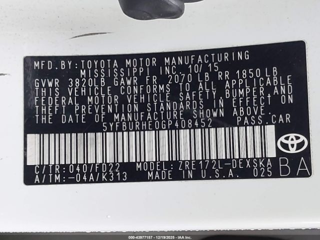 Toyota Corolla S Plus Image 15