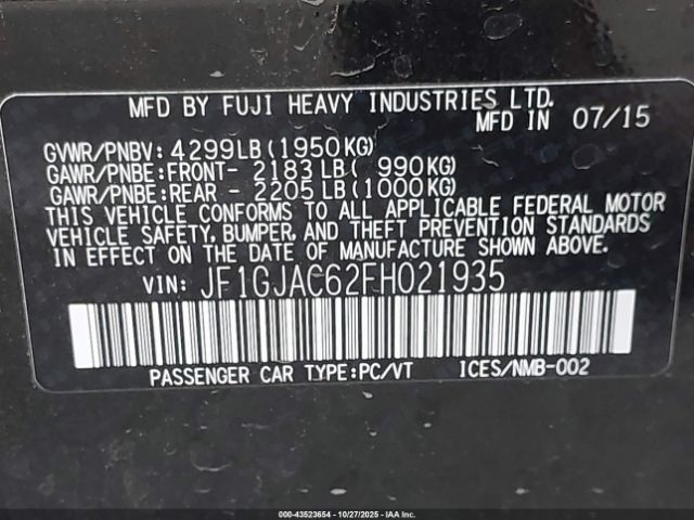 Subaru Impreza 2.0i Premium Image 7