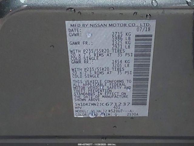 Nissan Pathfinder Platinum Image 6