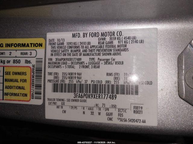 Ford Fusion Titanium Image 8