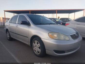  Salvage Toyota Corolla