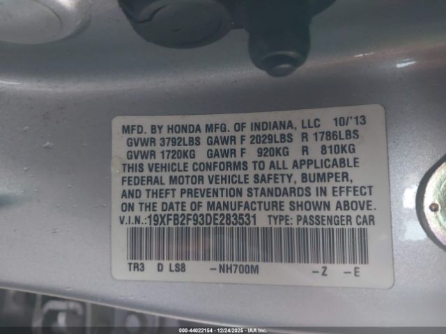 Honda Civic Ex-l Image 6