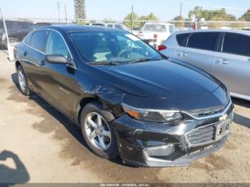  Salvage Chevrolet Malibu